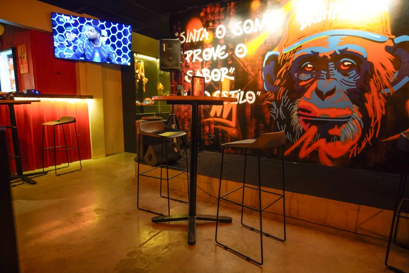 Bruhaus Cervejaria — ambiente interno