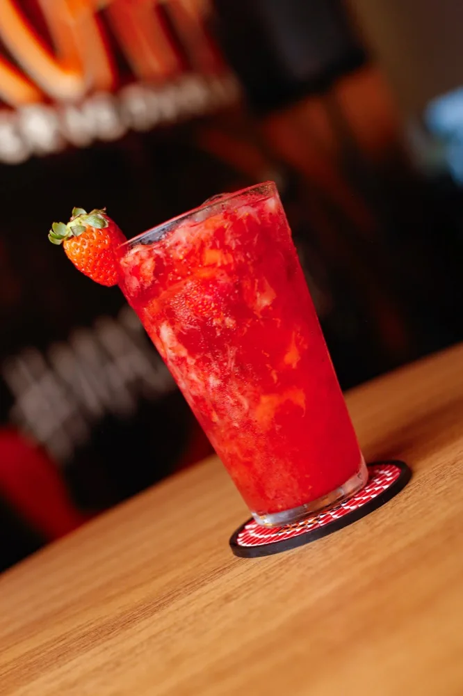 Drinks Bruhaus — Drink de morango